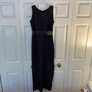 Black formal dress